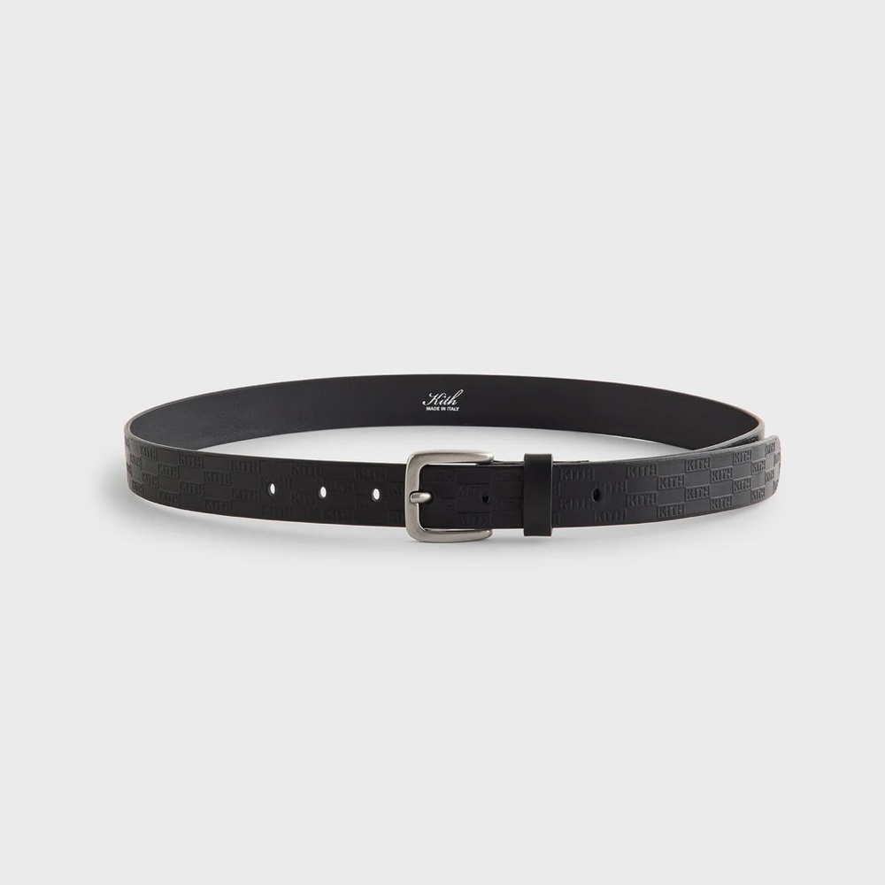 Kith Monogram Vachetta Leather Belt Large